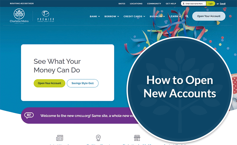 How to Open New Accounts